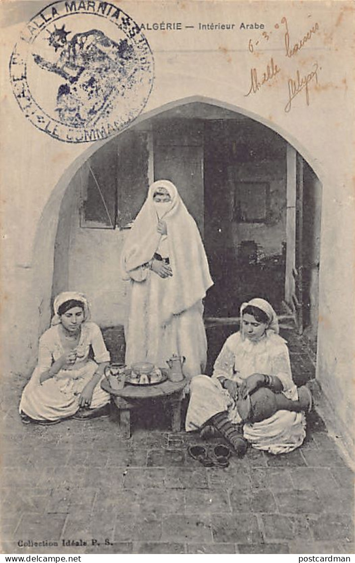 Algérie - Intérieur Arabe - Femmes Prenant Le Café - Ed. Collection Idéale P.S. 44 - Women