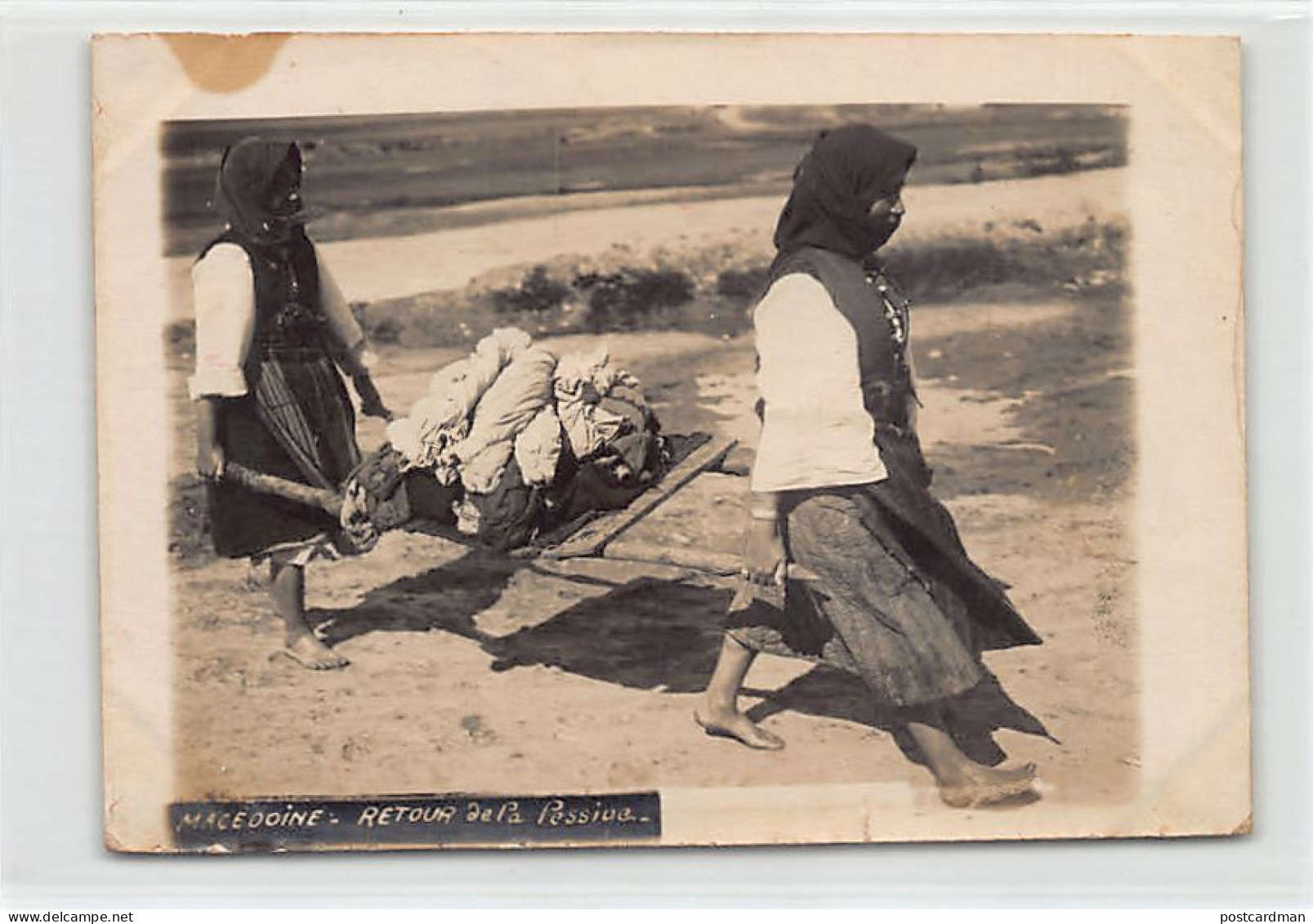 Macedonia - Women Back From The Laundry - PHOTOGRAPH - Macédoine Du Nord