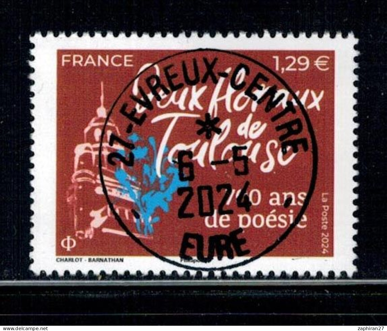 2024 JEUX FLORAUX DE TOULOUSE OBLITERE CACHET ROND 6-5-2024 #234# - Used Stamps