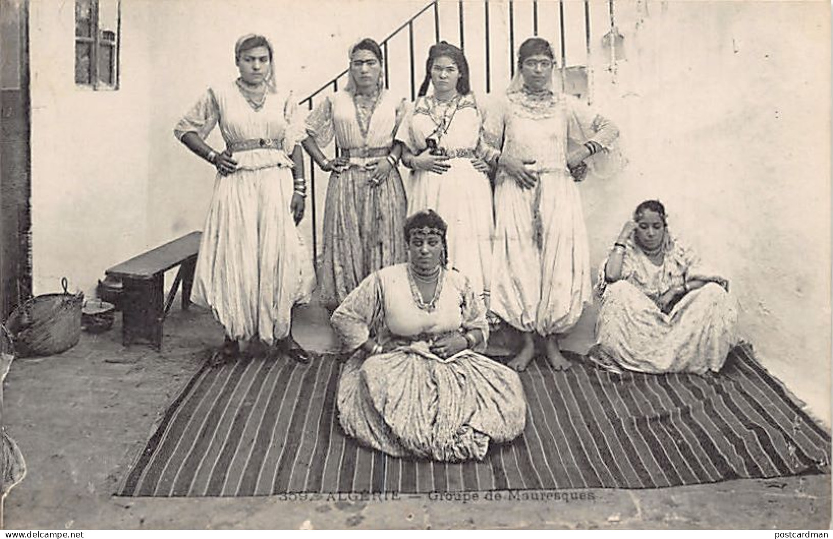 Algérie - Groupe De Mauresques - Ed. Collection Idéale P.S. 359 - Vrouwen