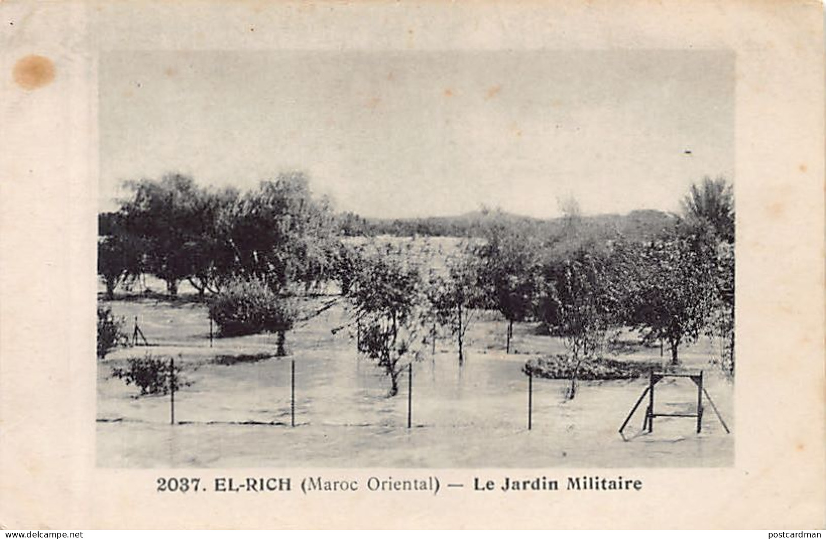 Maroc Oriental - EL RICH - Le Jardin Militaire - Ed. Boumendil (Taourit) 2037 - Andere & Zonder Classificatie