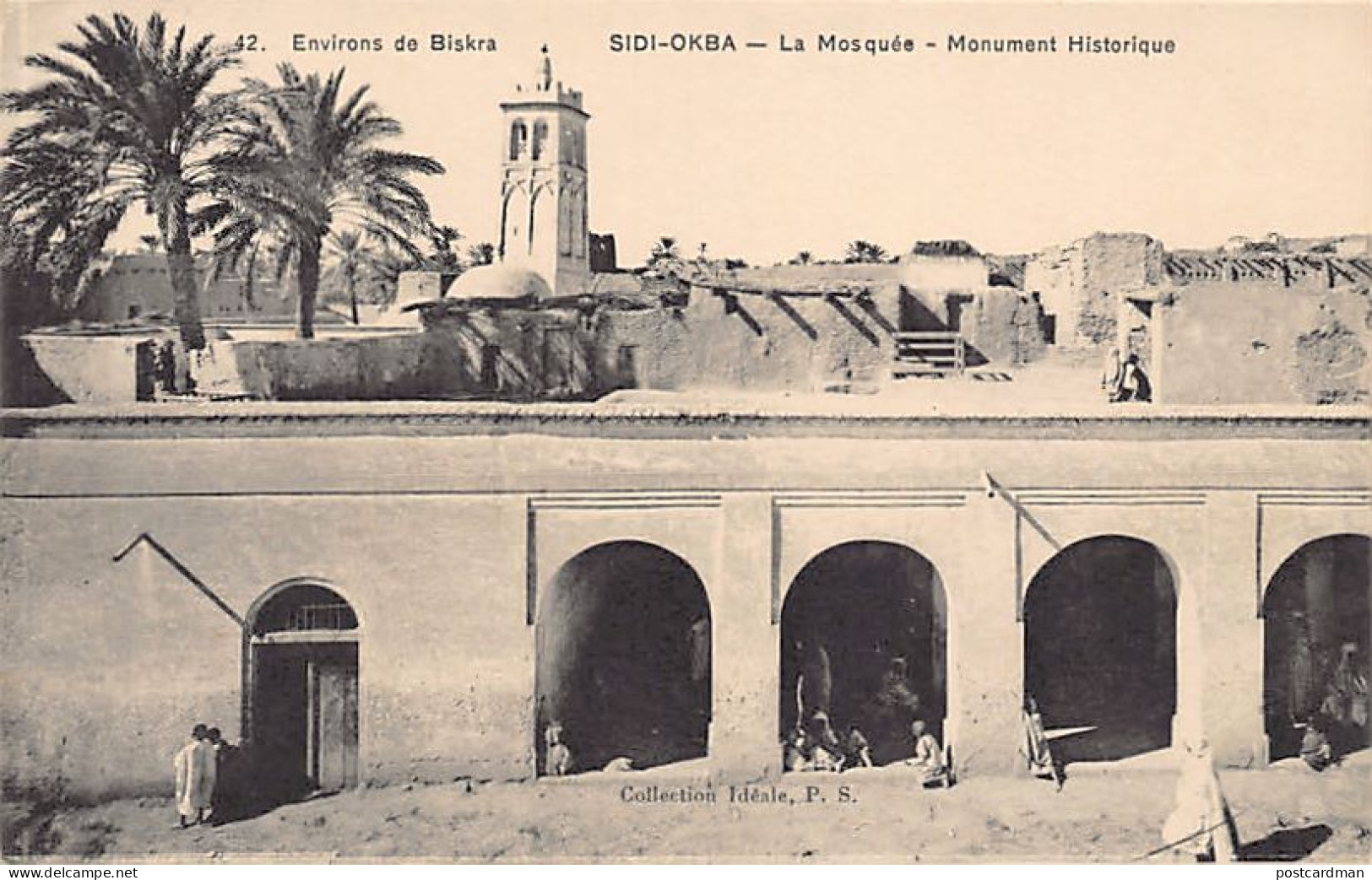Algérie - SIDI OBKA - La Mosquée - Monument Historique - Ed. Collection Idéale P.S. 42 - Autres & Non Classés