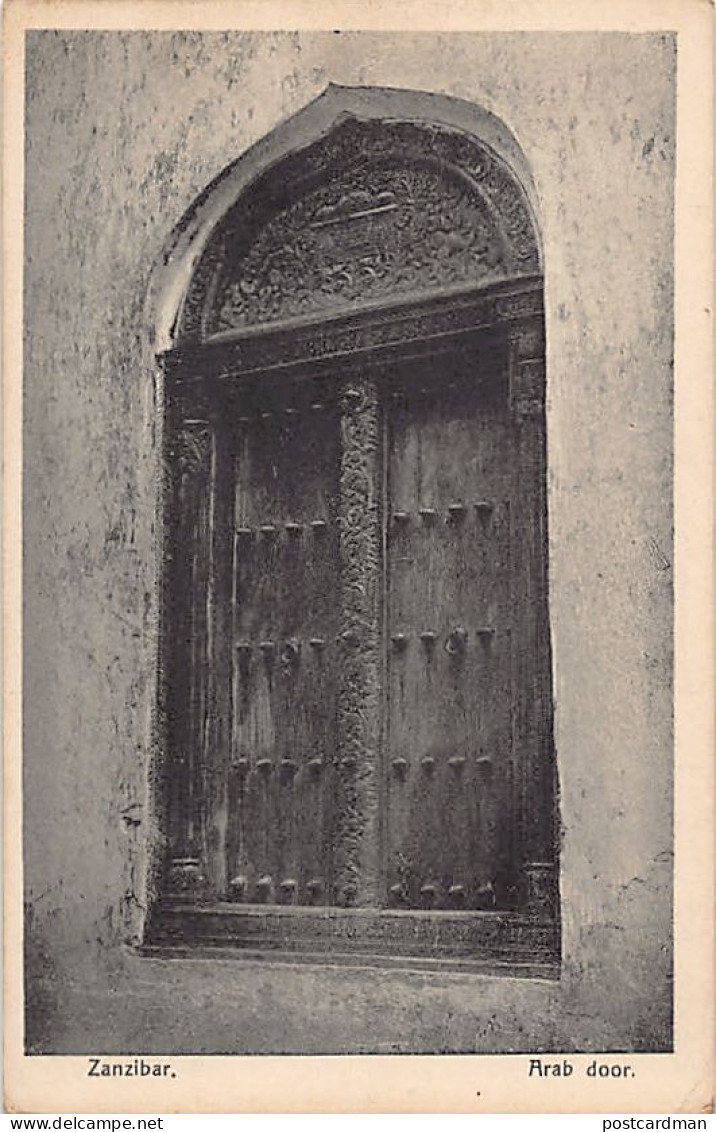 Zanzibar - Arab Door - Publ. Unknown  - Tanzanie