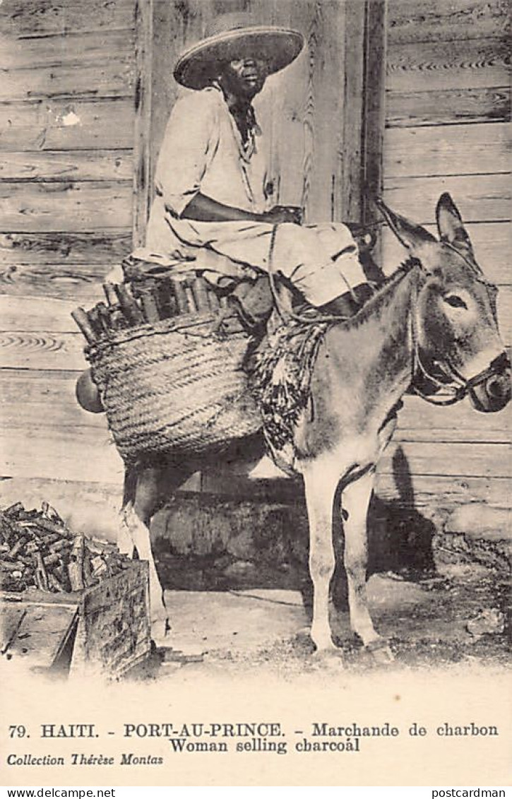 Haiti - PORT AU PRINCE - Woman Selling Charcoal - Ed. Thérèse Montas 79 - Haïti