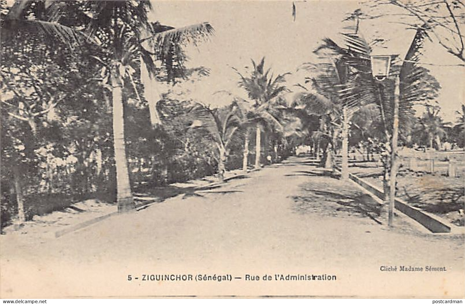 Sénégal - ZIGUINCHOR Casamance - Rue De L'Administration - Ed. Mme Sémont 5 - Senegal