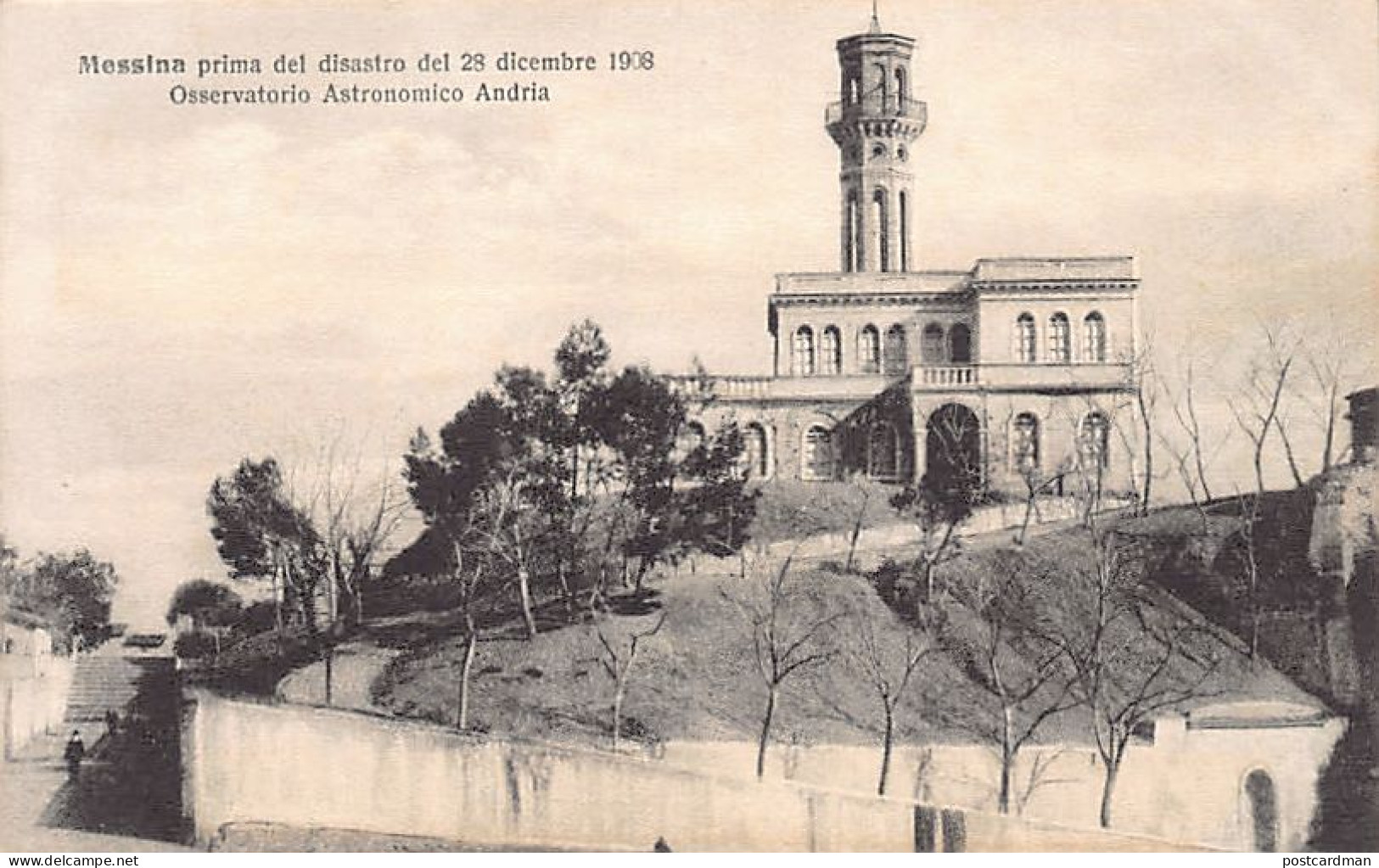 Messina Primo Del Disastro Del 28 Diciembre 1908 - Observatorio Astronomico Andria - Messina