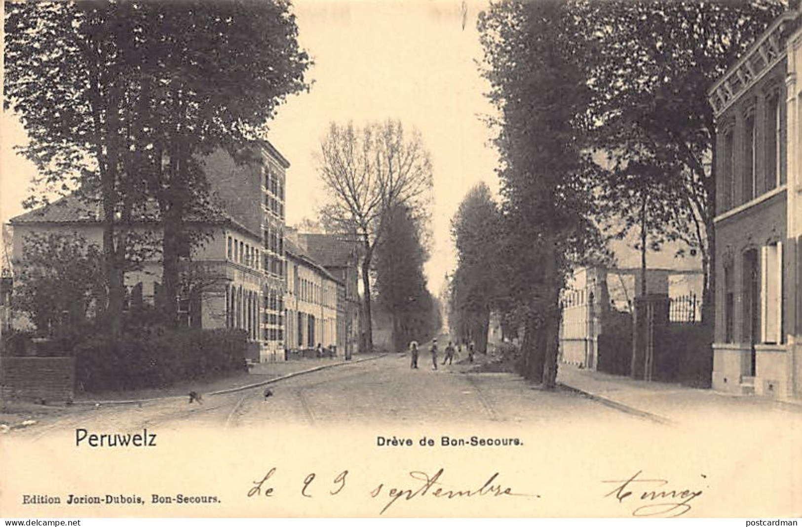 Belgique - PERUWELZ (Hainaut) Drève De Bon-Secours - Ed. Jorion-Dubois (Nels?) - Peruwelz