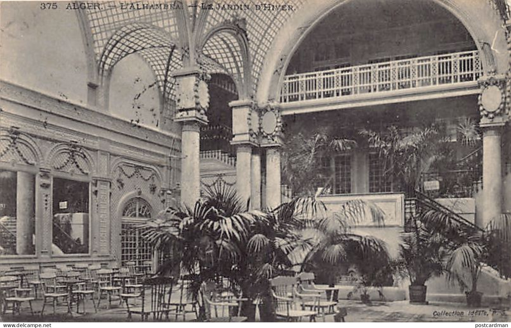Algérie - ALGER - L'Alhambra - Le Jardind 'hiver - Ed. Collection Idéale P.S. 375 - Algiers