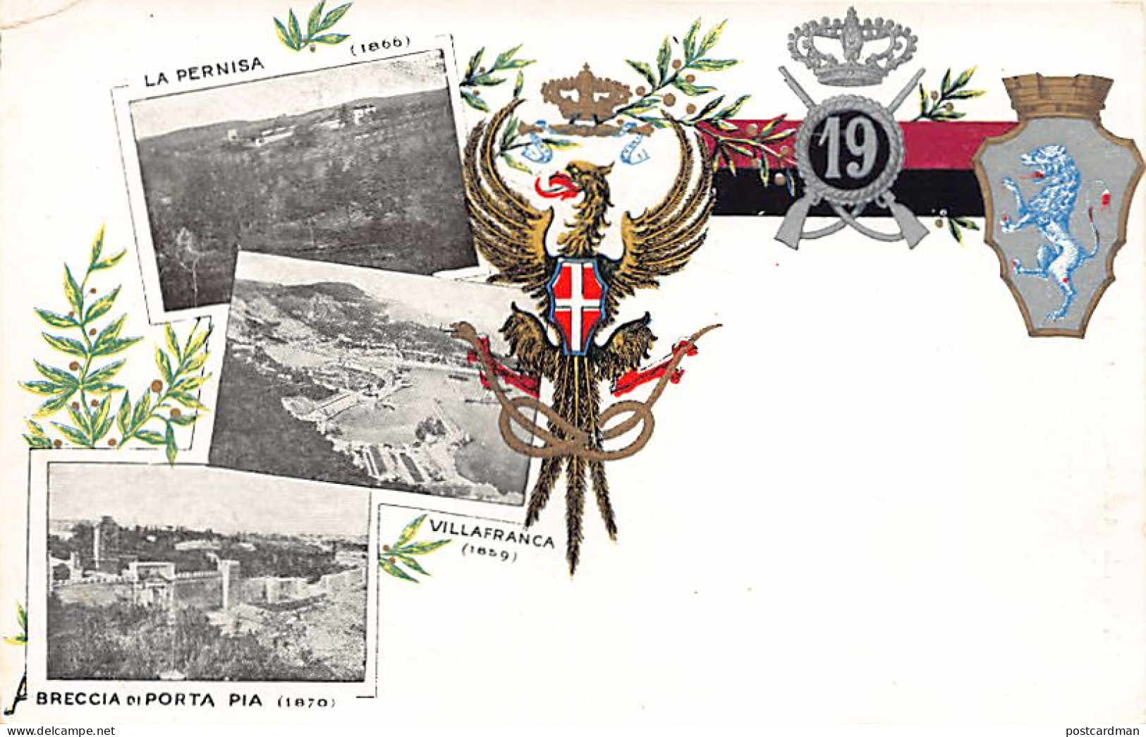 BRESCIA - 19° Reggimento Fanteria - Brescia