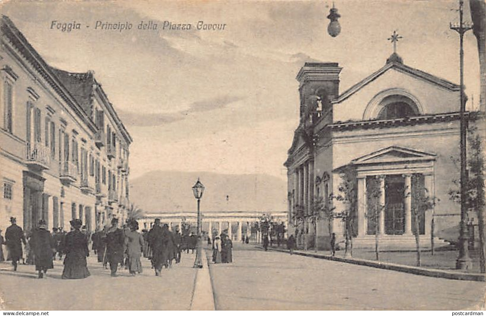 FOGGIA - Principio Della Piazza Cavour - Foggia