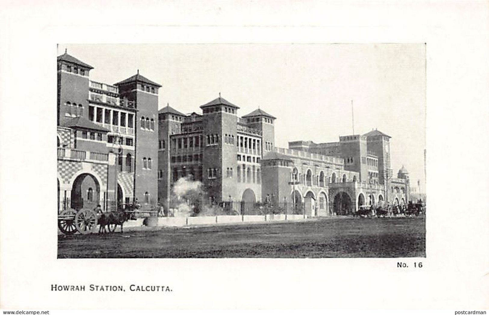 India - KOLKATA Calcutta - Howrah Railway Station - India