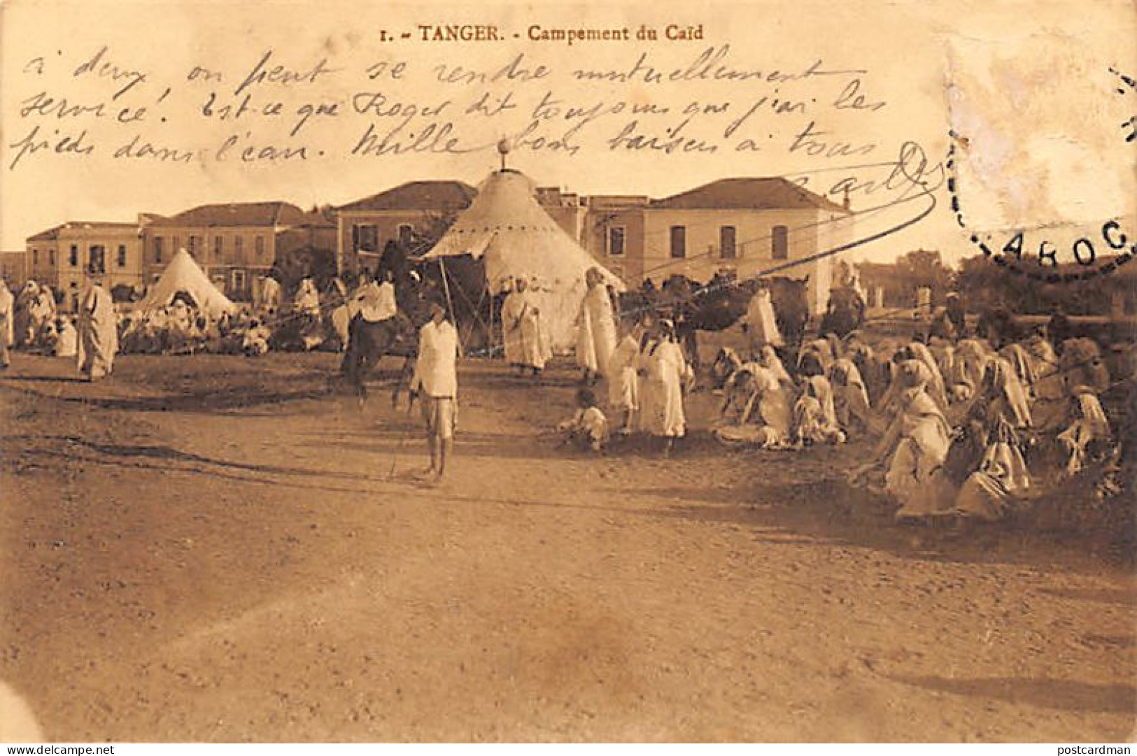 Maroc - TANGER - Campement De Caïd - Ed. Au Bon Mathurin 1 - Tanger