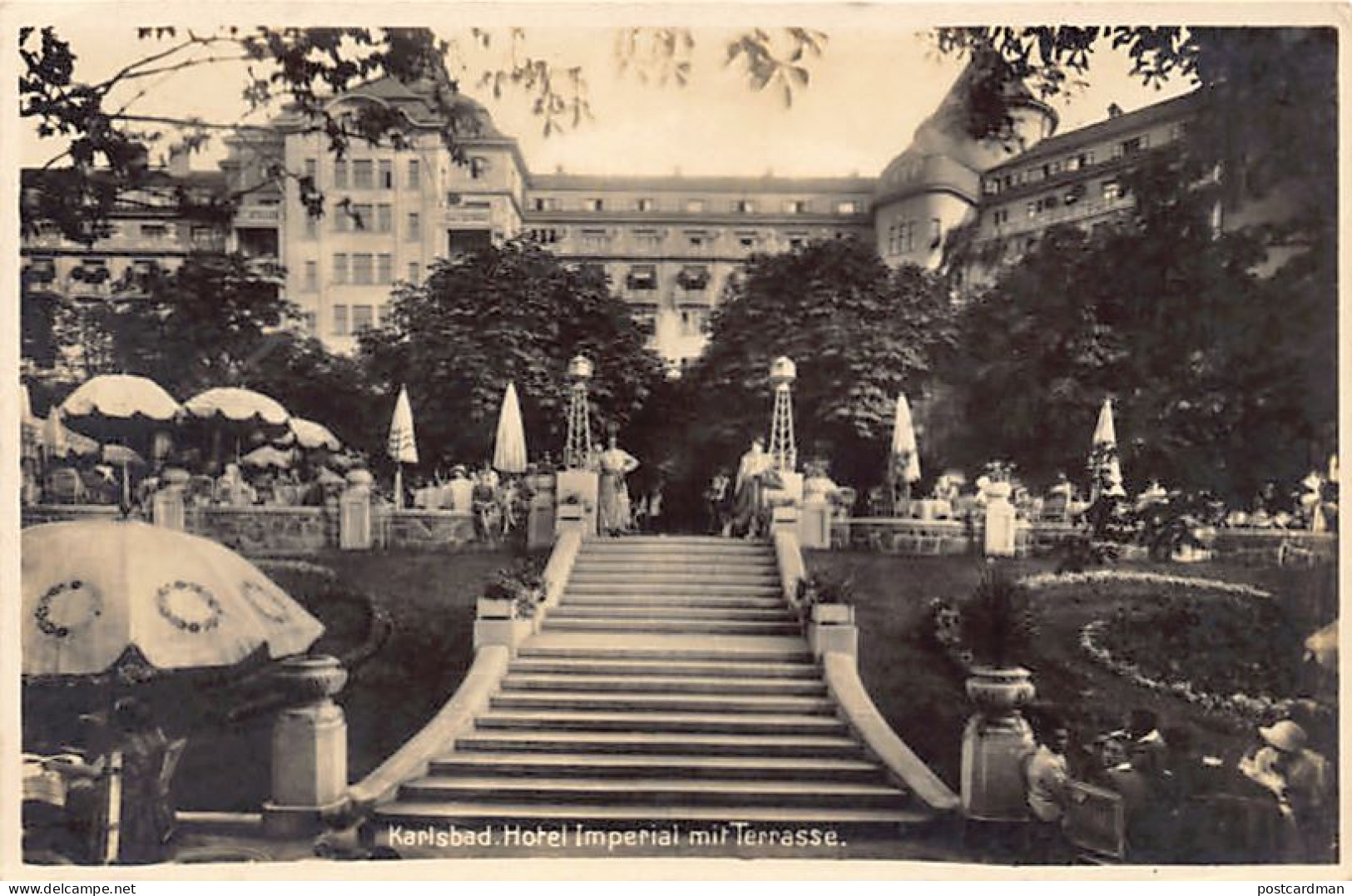 ČESKÁ Rep. Czech Rep. - KARLOVY VARY Karlsbad - Hotel Imperial Mit Terrasse - Tsjechië