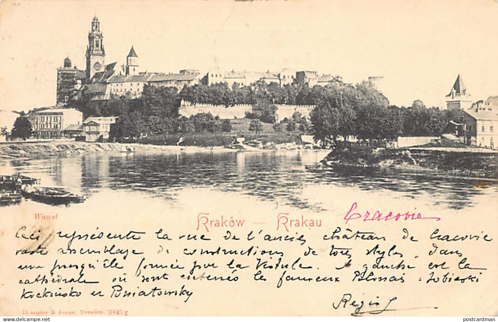 Poland - KRAKÓW - Wawel - Publ. Römmler & Jonas 6843g - Polen