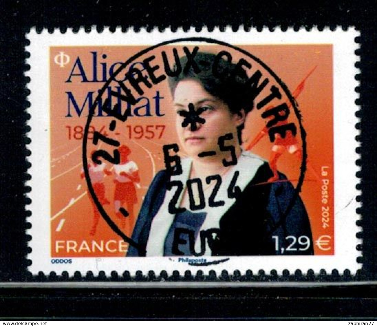 2024 ALICE MILLAT OBLITERE CACHET ROND 6-5-2024 #234# - Used Stamps