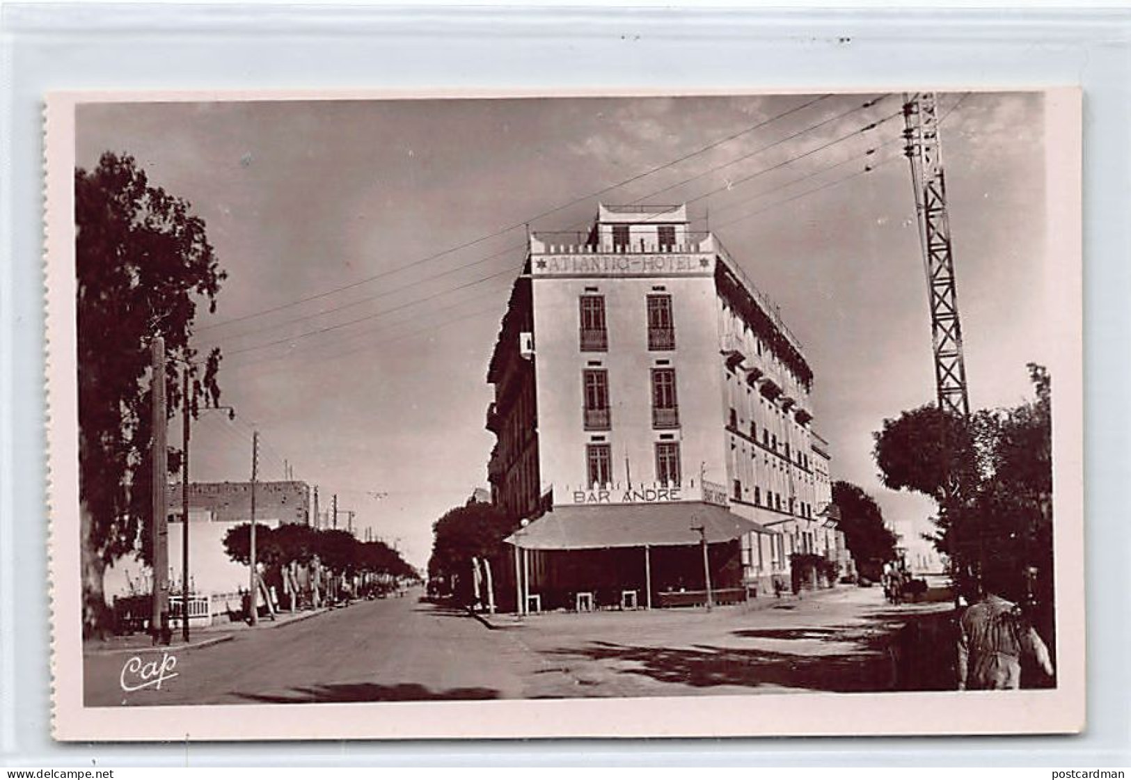 Tunisie - GABÈS - Atlantic Hôtel - Bar André - Ed. Sadok Haider 97 - Tunesië