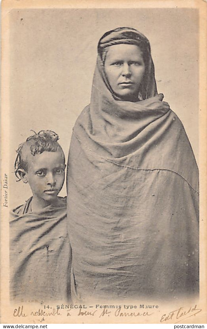 MAURITANIE - Femme Type Maure - Ed. Fortier 14 - Mauritania