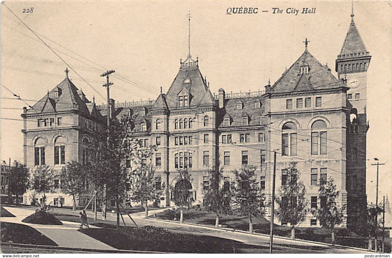 Canada - QUÉBEC - The City Hall - Ed. ND Phot. Neurdein 228 - Québec - La Cité