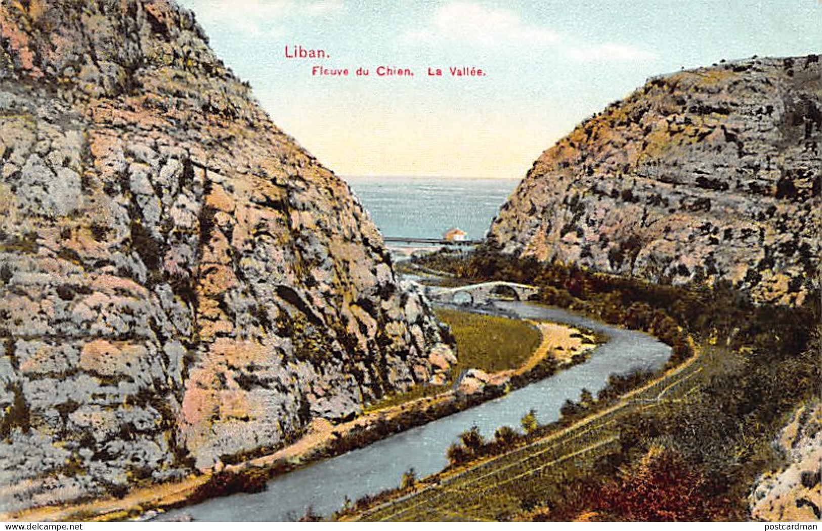 Liban - Fleuve Du Chien - La Vallée - Ed. André Terzis & Fils  - Líbano