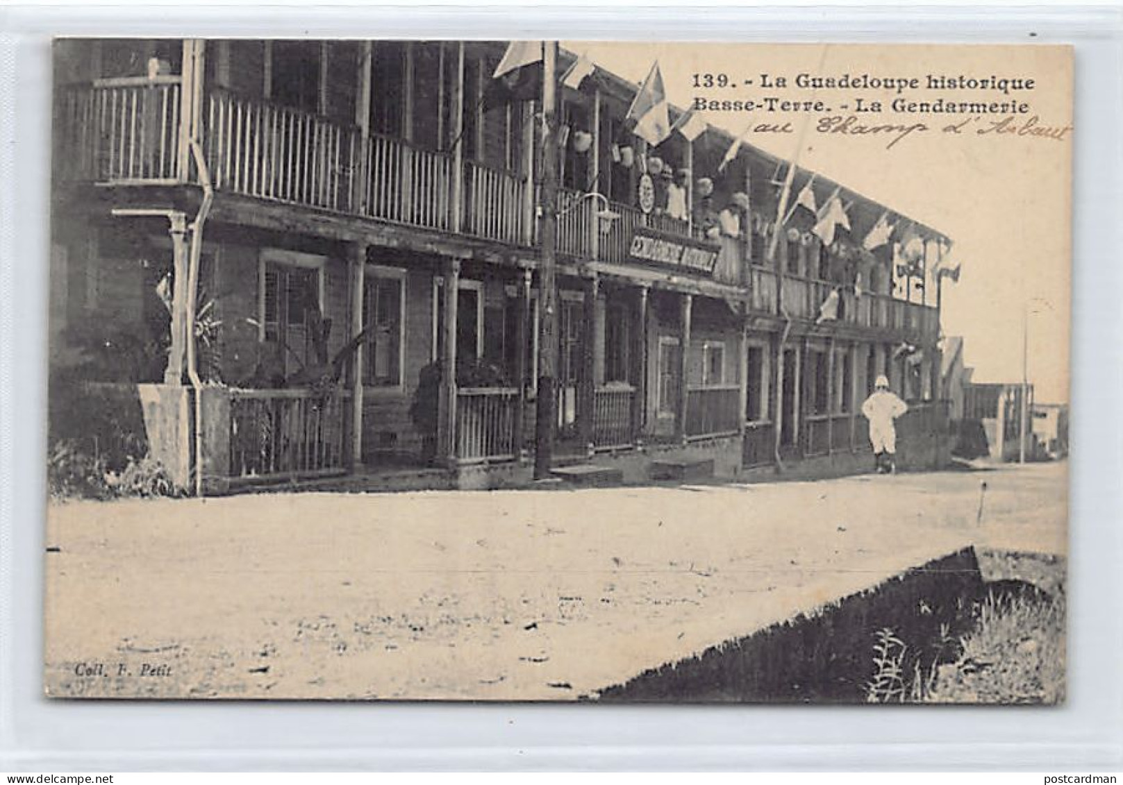 La Guadeloupe Historique - BASSE-TERRE - La Gendarmerie - Ed. F. Petit 139 - Basse Terre