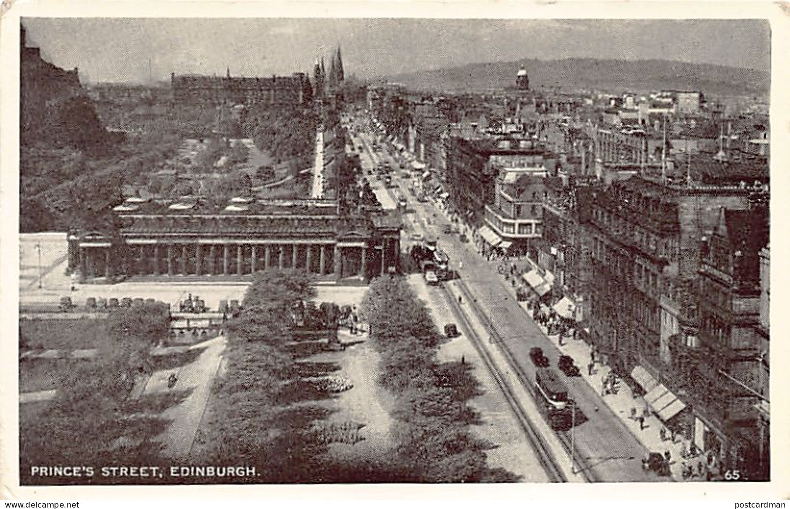 Scotland - EDINBURGH Prince's Street - Midlothian/ Edinburgh