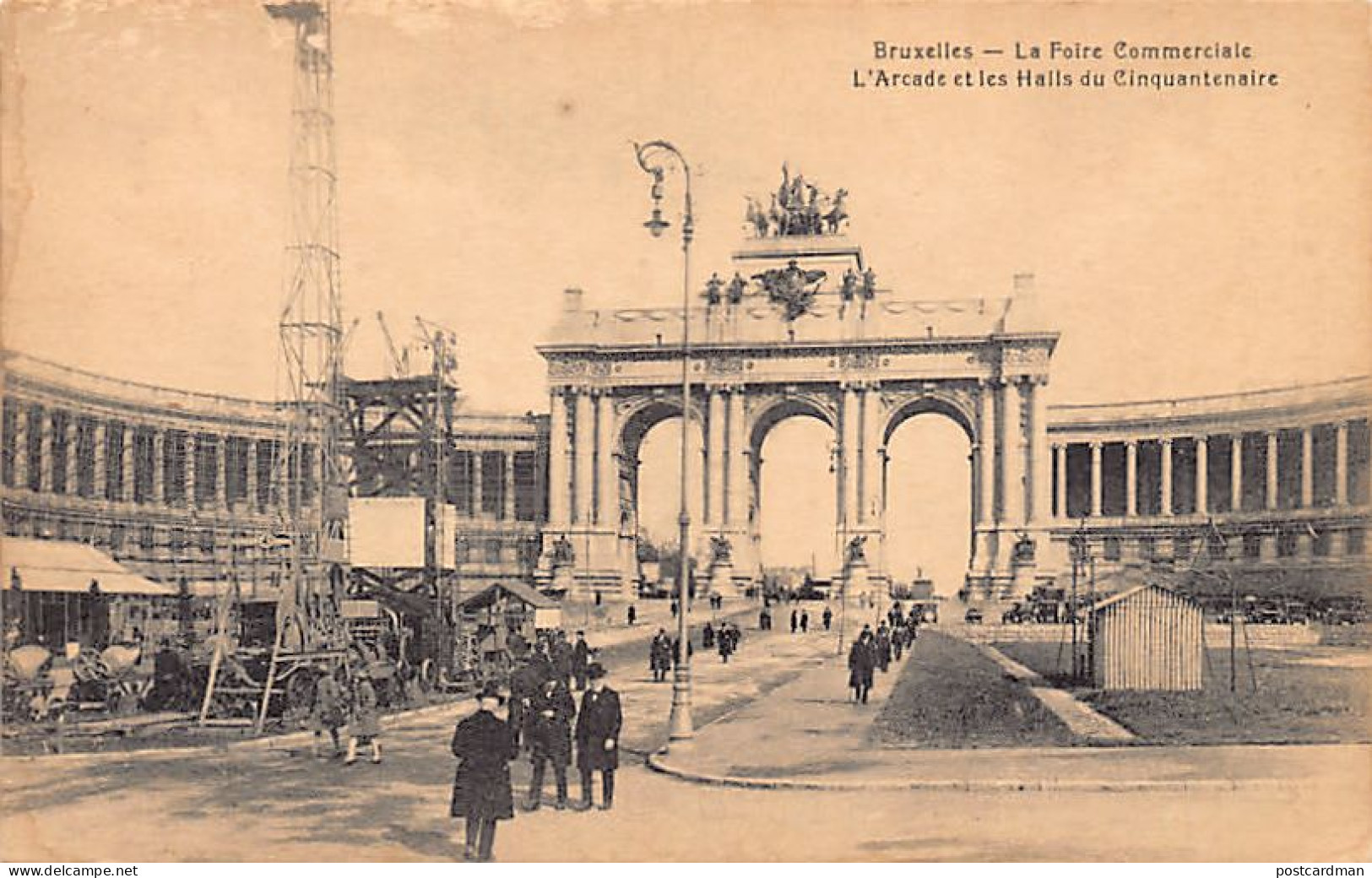 BRUXELLES - La Foire Commerciale - L'Arcade Et Les Halls Du Cinquantenaire - Feiern, Ereignisse