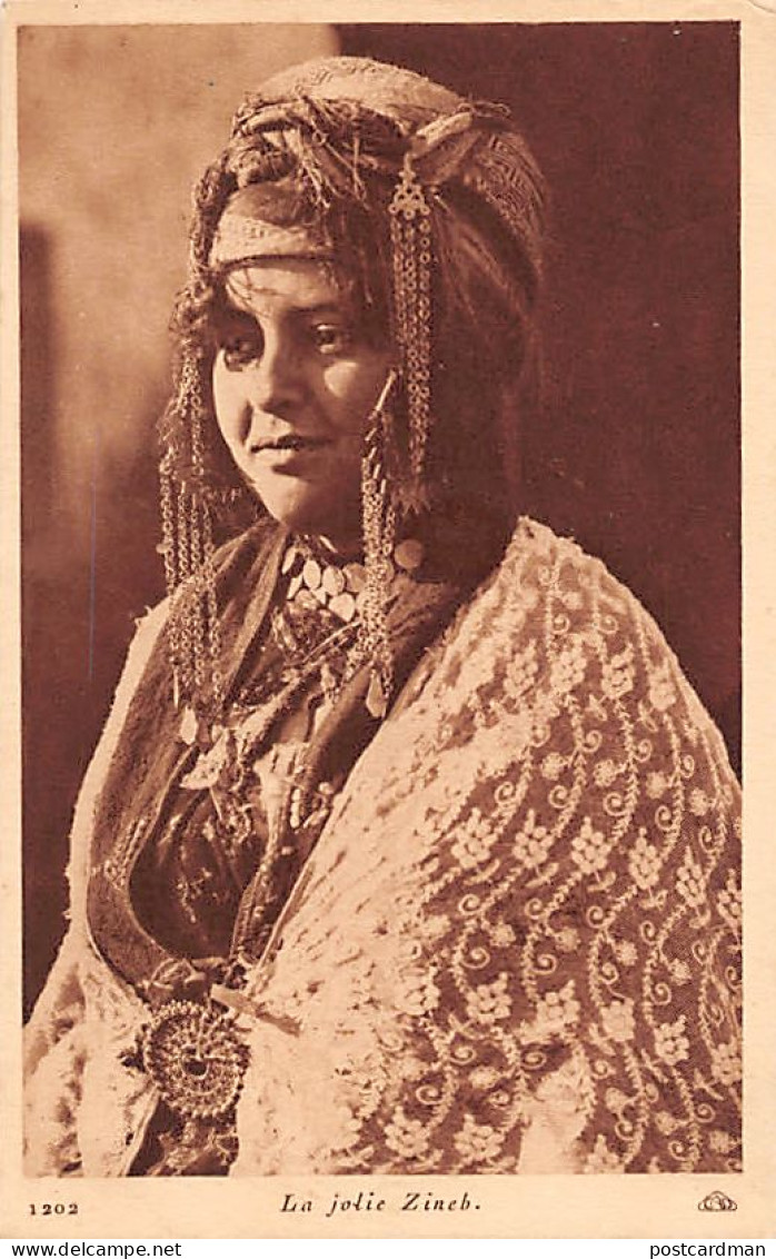 Algérie - La Jolie Zineb - Ed. CAP 1202 - Femmes