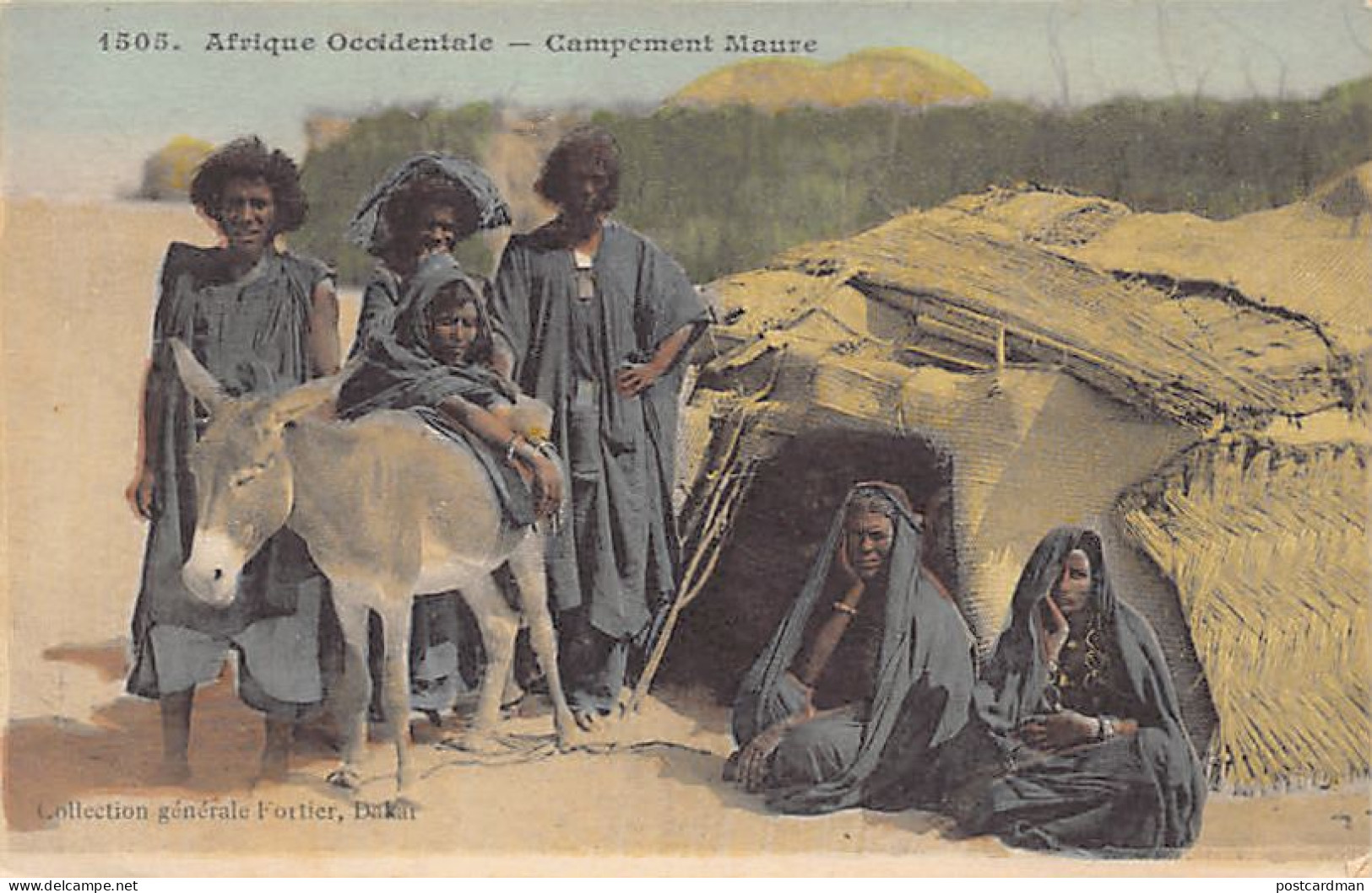 Mauritanie - Campement Maure - Ed. Fortier 1505 - Mauritania