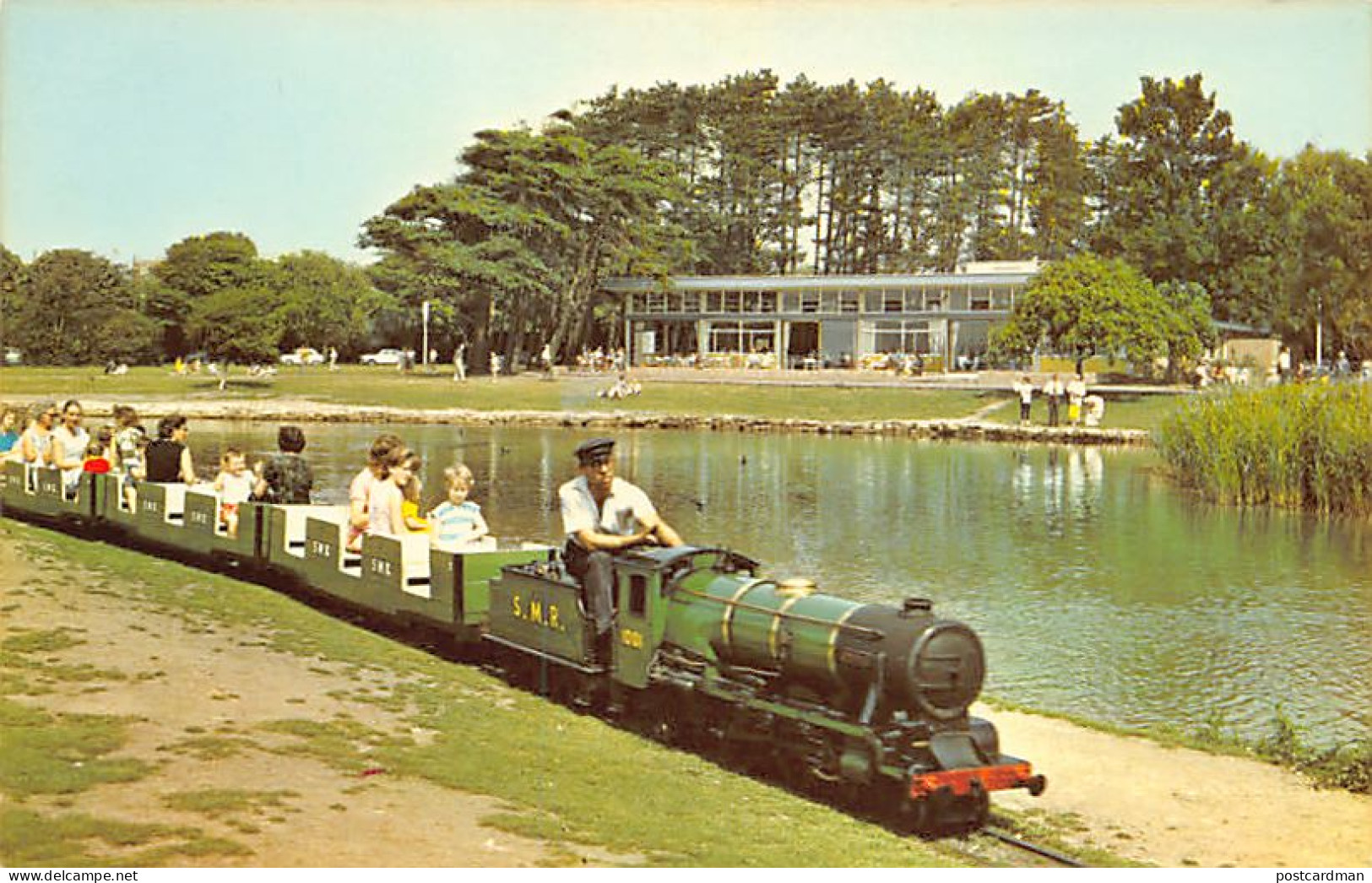 England - Dorset - POOLE Park, The Lake And Miniature Railway - Sonstige & Ohne Zuordnung