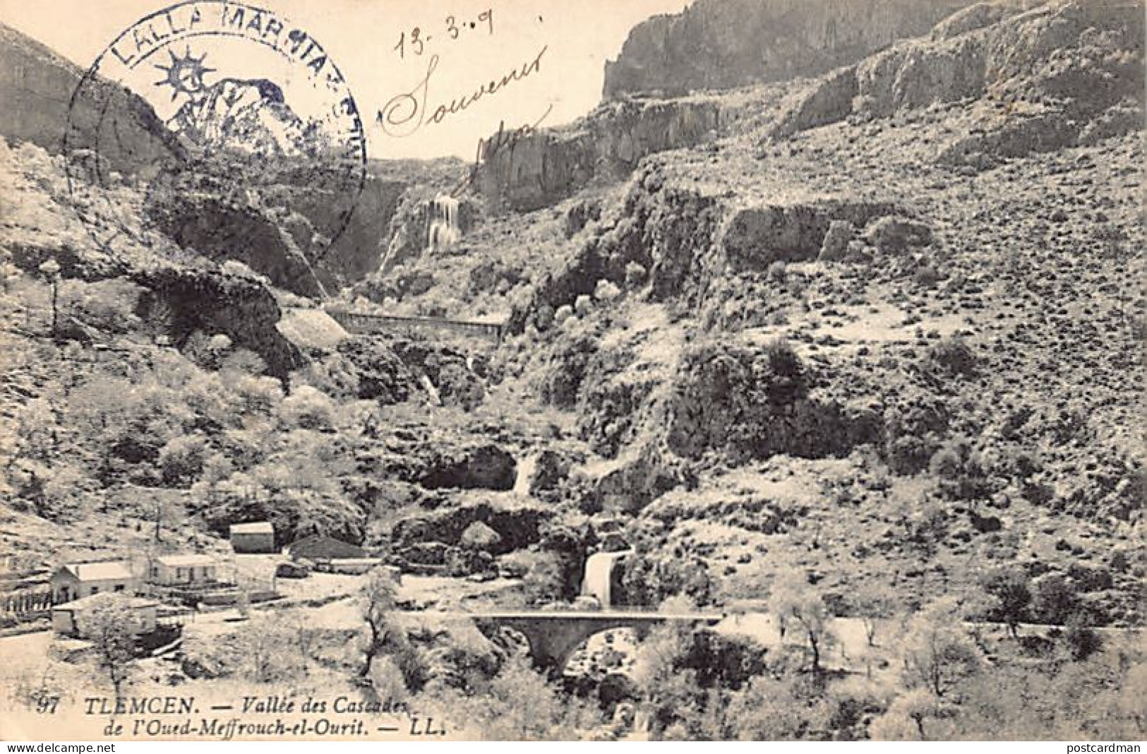 Algérie - TLEMCEN - Vallée Des Cascades De L'Oued Meffrouch El Ourit - Ed. L.L. 97 - Tlemcen