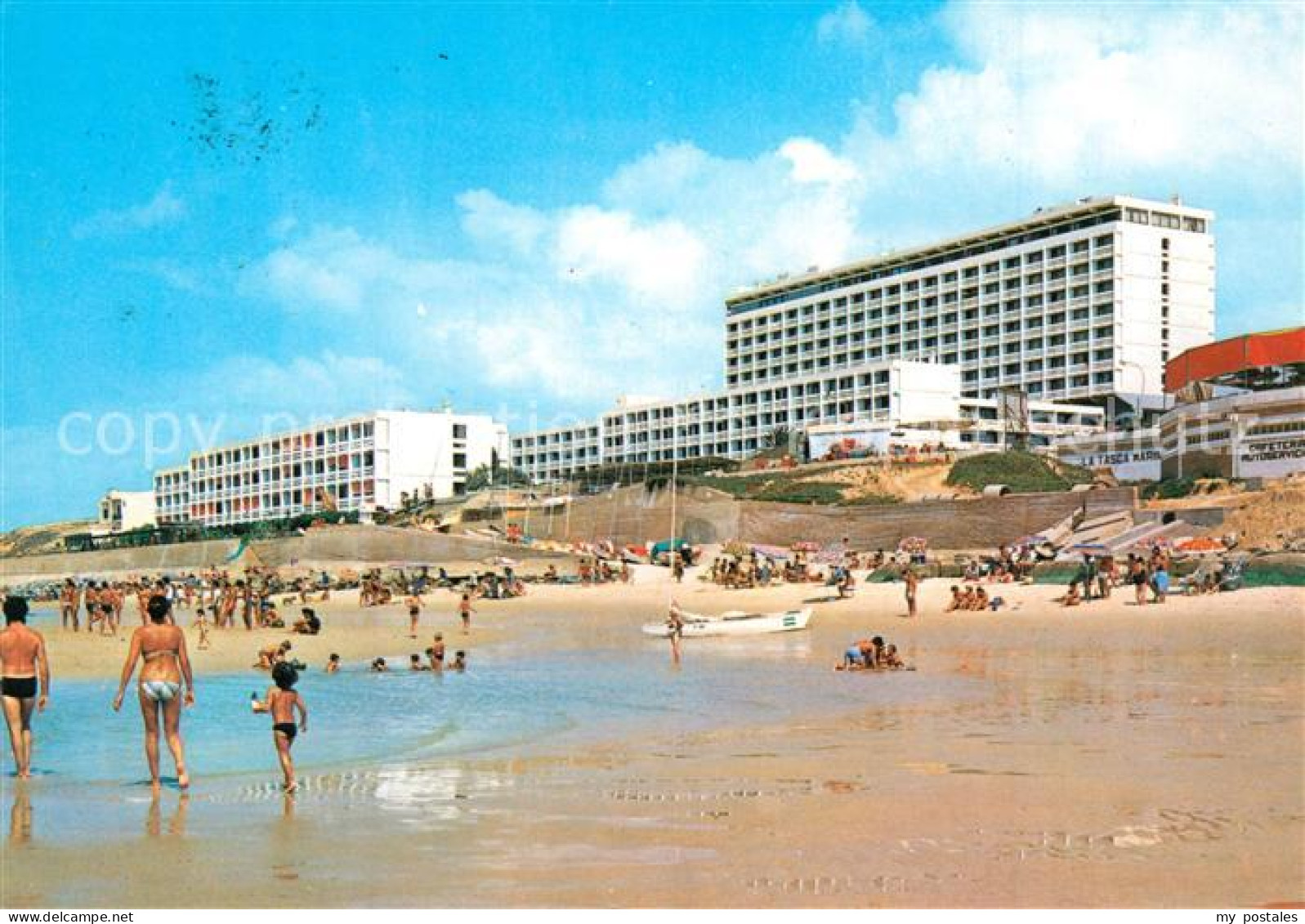 73286082 Matalascanas Strand Mit Hotel Flamero Matalascañas  - Sonstige & Ohne Zuordnung
