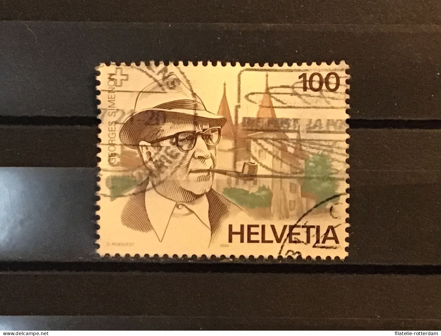 Switzerland / Zwitserland - Georges Simenon (100) 1994 - Used Stamps