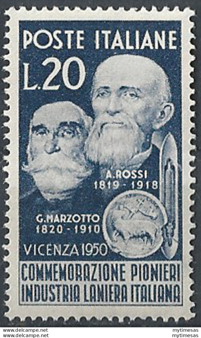 1950 Italia Lanieri MNH Sassone N. 628 - 1946-60: Nuovi