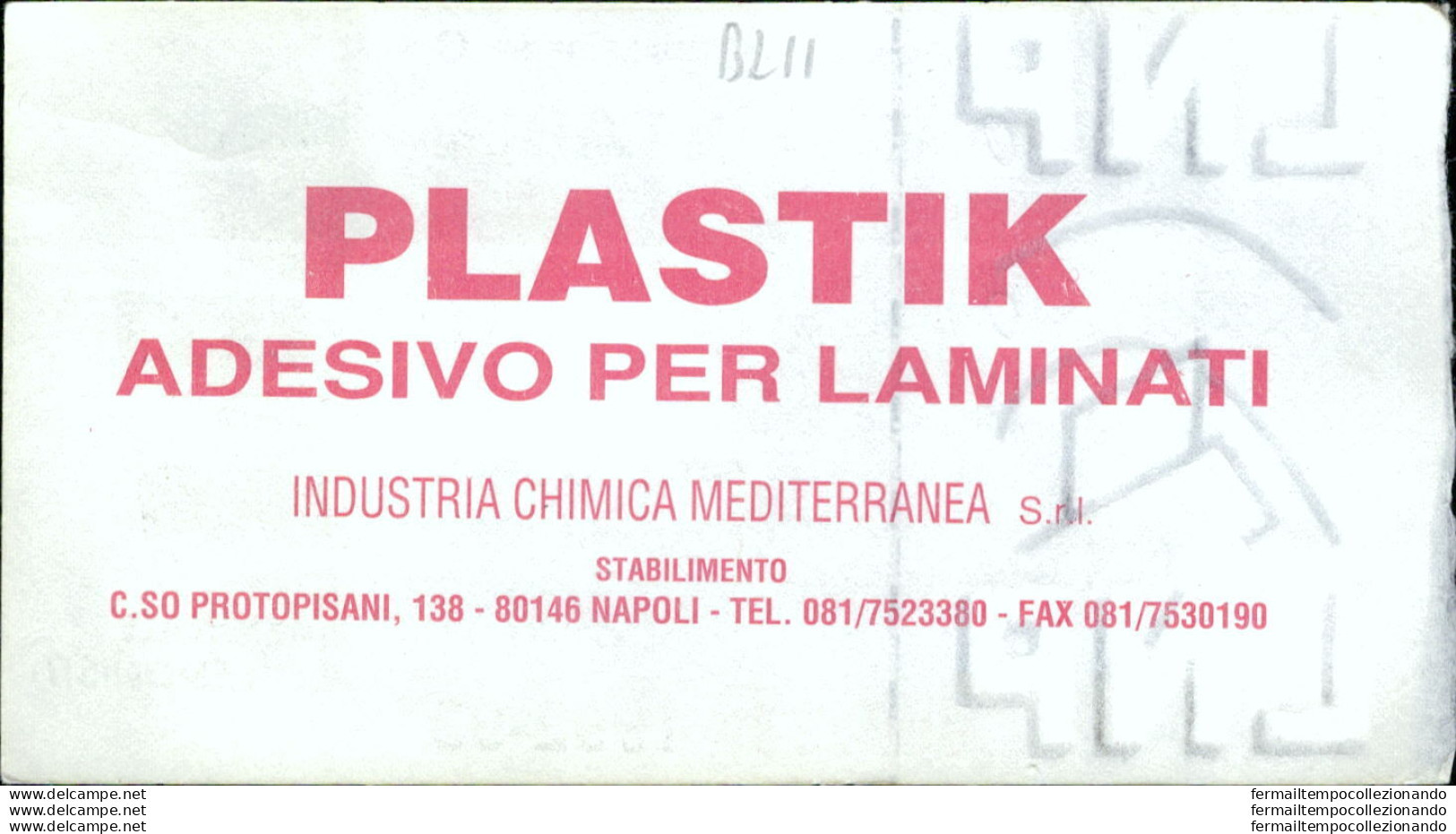 Bl11 Biglietto Calcio Ticket Juve Stabia - Monopoli 1992-1993 - Toegangskaarten