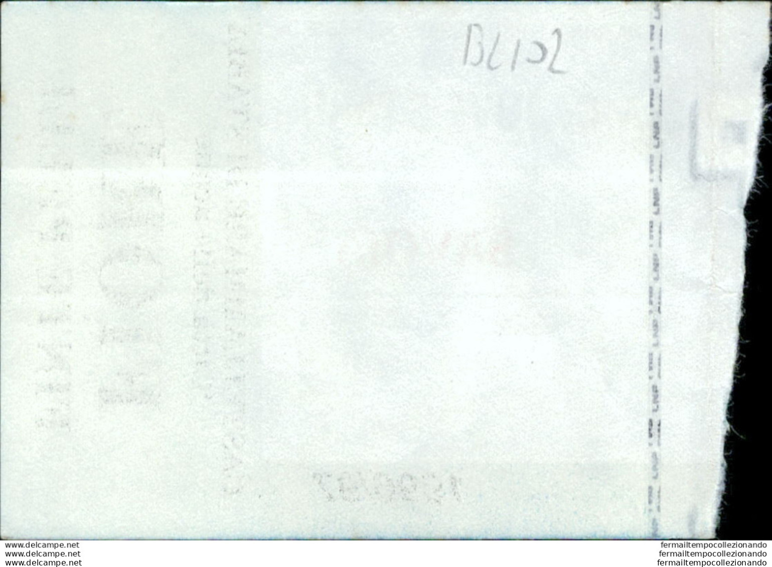Bl102  Biglietto Calcio Ticket  Juve Stabia - Savoia 1996-97 - Eintrittskarten