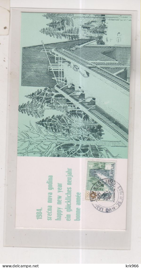 YUGOSLAVIA,1984 SARAJEVO  OLYMPIC GAMES SARAJEVO Nice Postcard - Brieven En Documenten