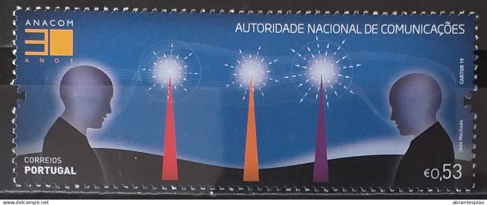 2019 - Portugal - MNH - 30 Years Of National Authority For Communications - ANACOM - 2 Stamps - Nuevos