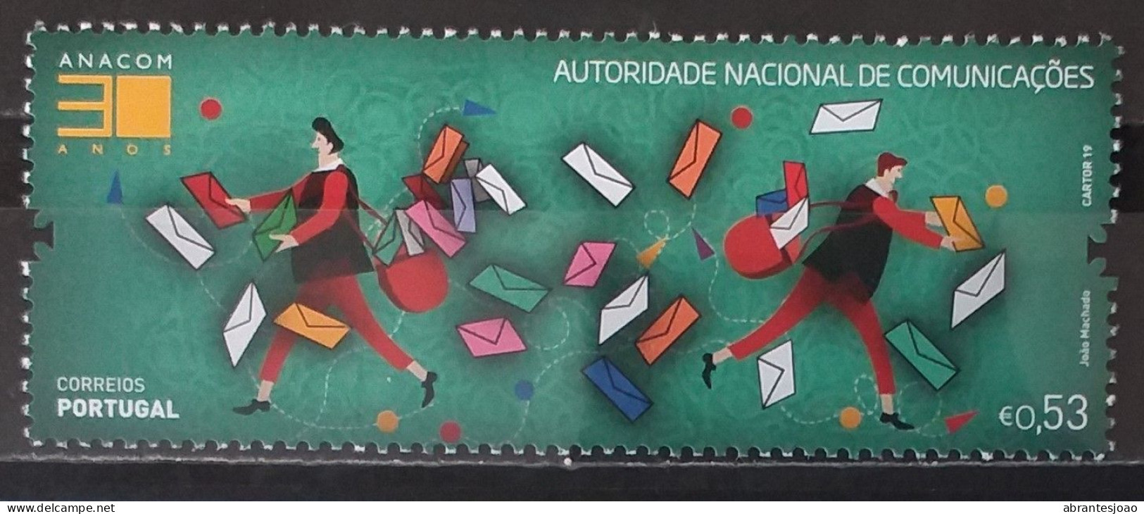 2019 - Portugal - MNH - 30 Years Of National Authority For Communications - ANACOM - 2 Stamps - Unused Stamps