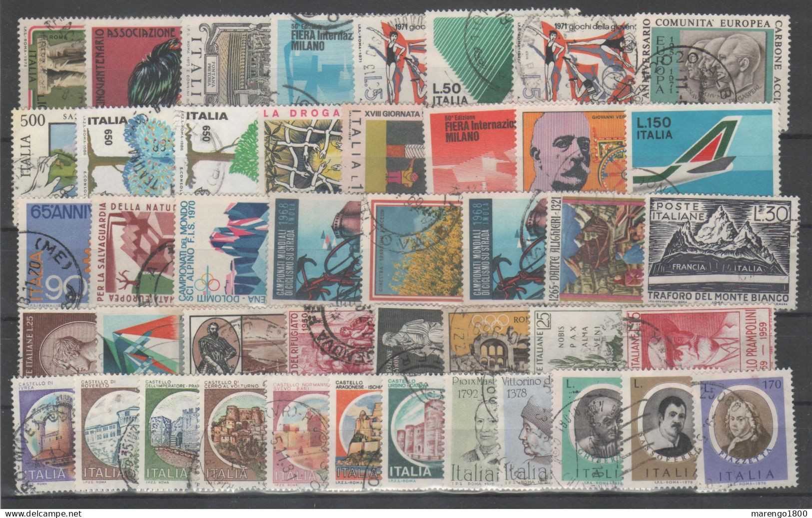 ITALIA - Lotto Usati            (g9670) - Collections