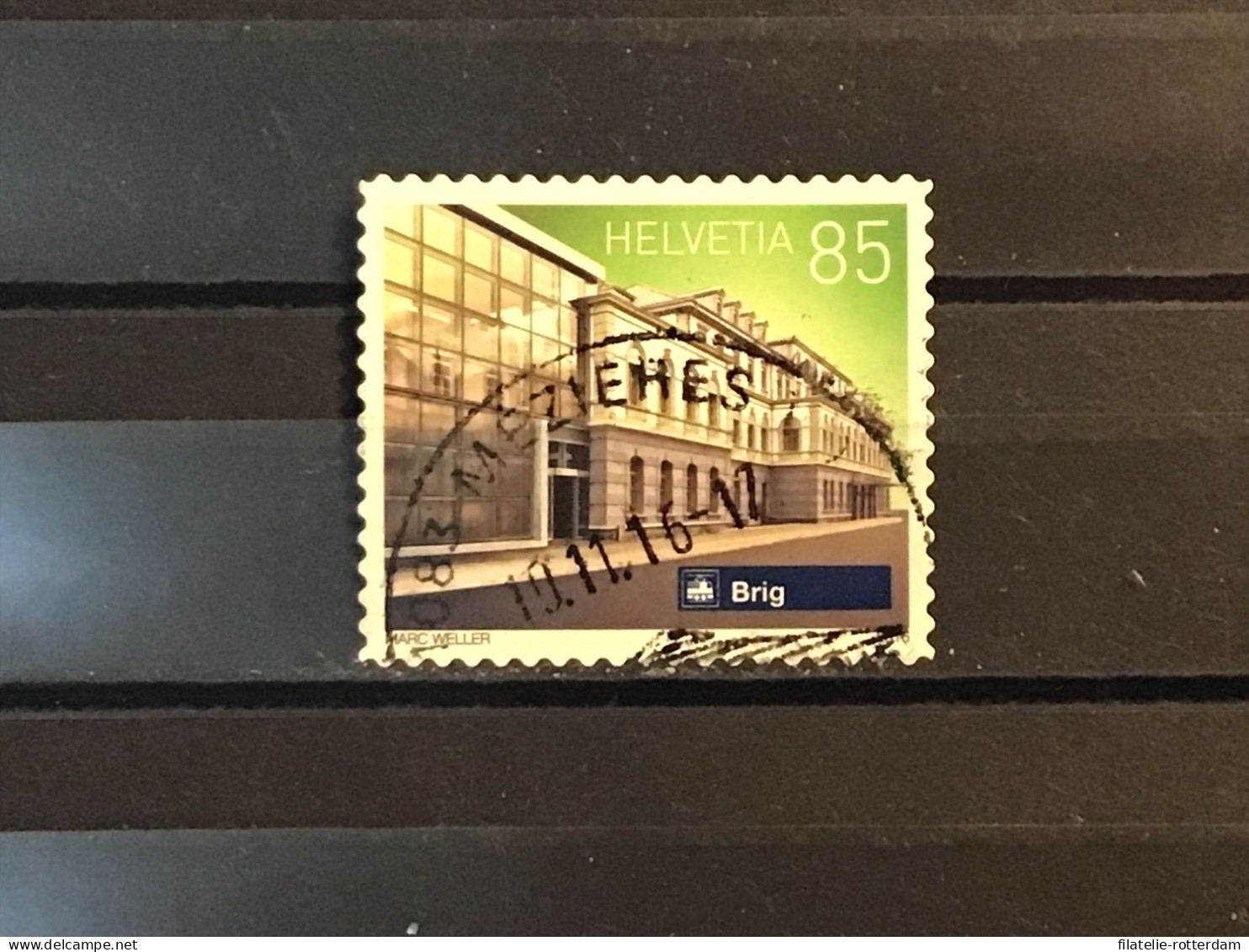 Switzerland / Zwitserland - Train Stations (85) 2016 - Used Stamps