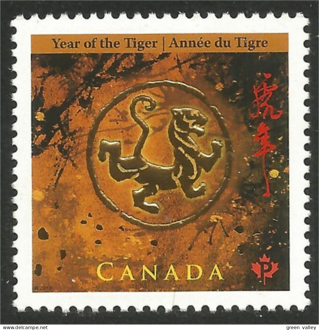 Canada Année Tigre Year Tiger MNH ** Neuf SC (C23-48) - Nuevos