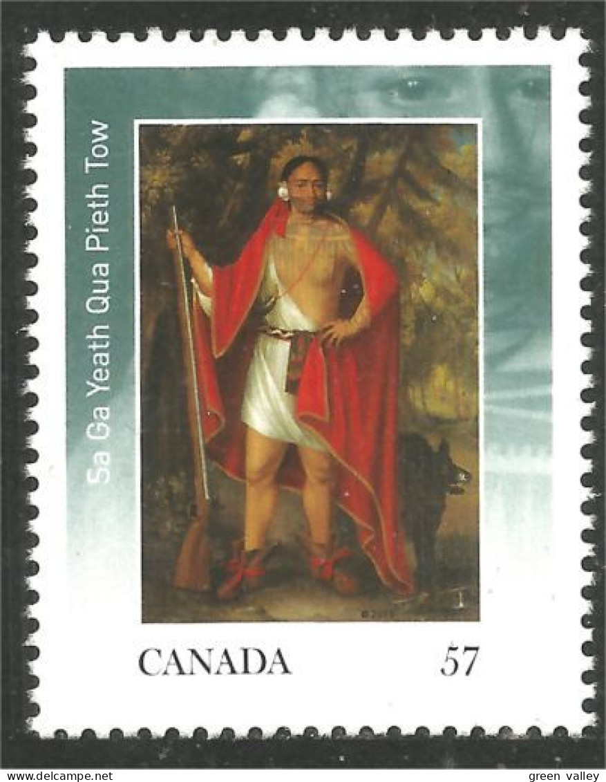 Canada Roi Indien Indian King Sa Ga Yeath MNH ** Neuf SC (C23-81b) - Indianer