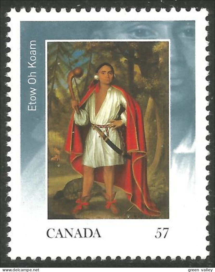 Canada Roi Indien Indian King Etow Ho Koam MNH ** Neuf SC (C23-83b) - American Indians