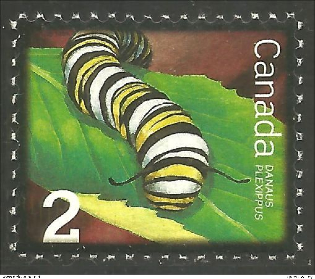 Canada Insecte Insect Insekt Papillon Chenille Caterpillar Butterfly Schmetterling Raupe MNH ** Neuf SC (C23-28b) - Autres