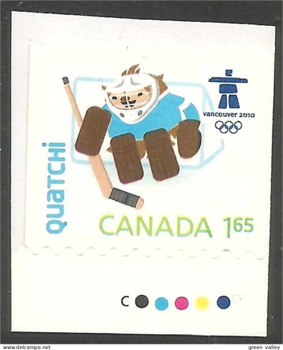 Canada Vancouver 2010 Ice Hockey Glace Booklet Carnet MNH ** Neuf SC (C23-13ca) - Neufs