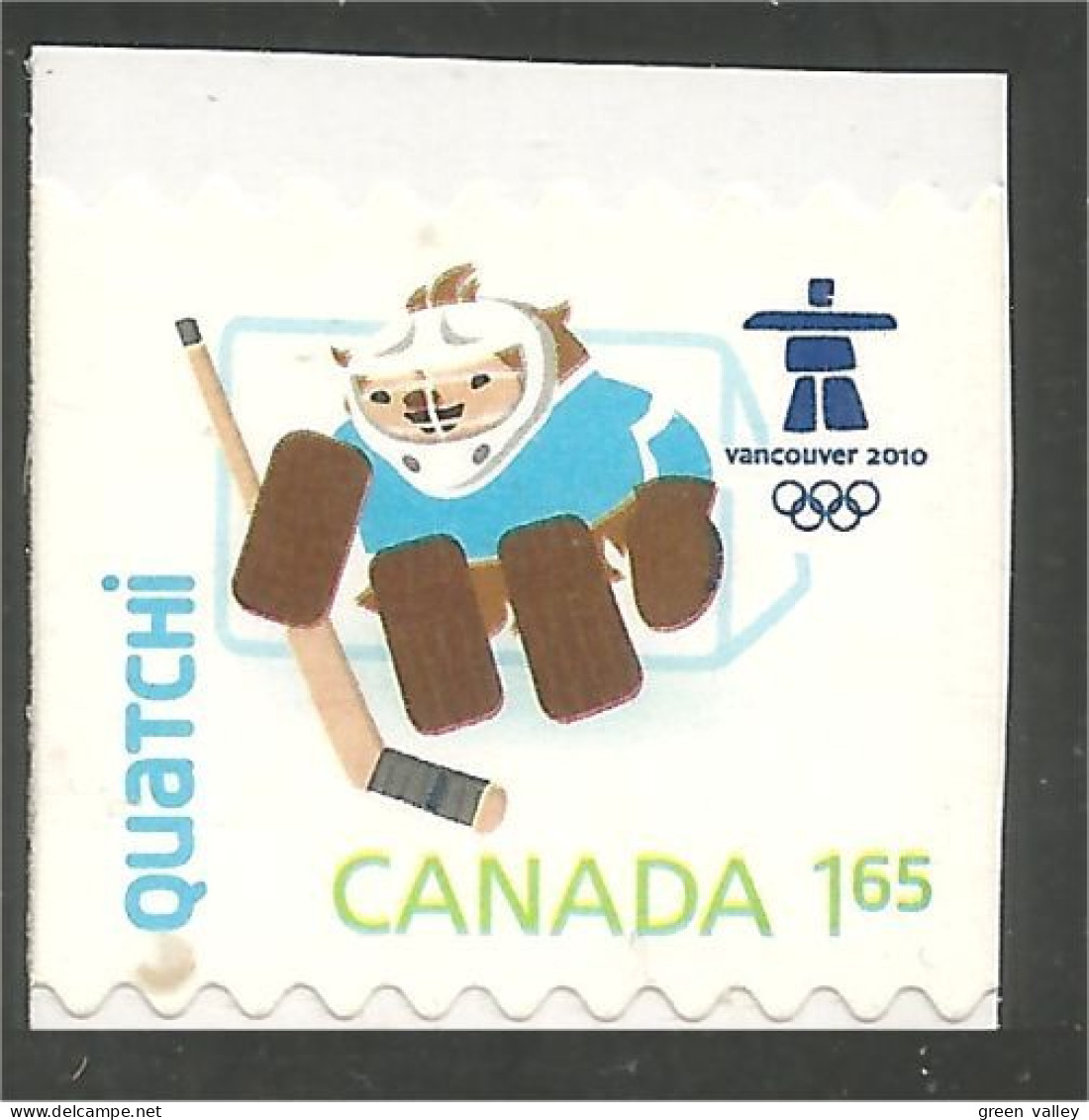 Canada Vancouver 2010 Ice Hockey Glace Booklet Carnet MNH ** Neuf SC (C23-13a) - Neufs
