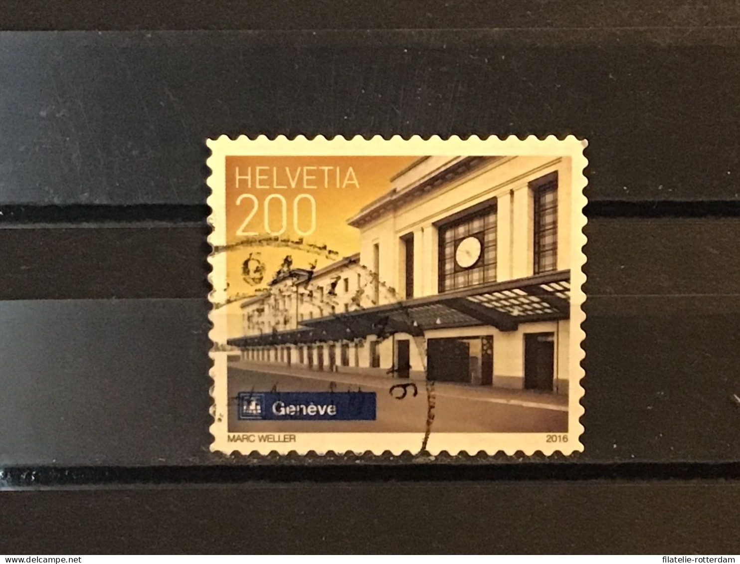 Switzerland / Zwitserland - Train Stations (200) 2016 - Used Stamps