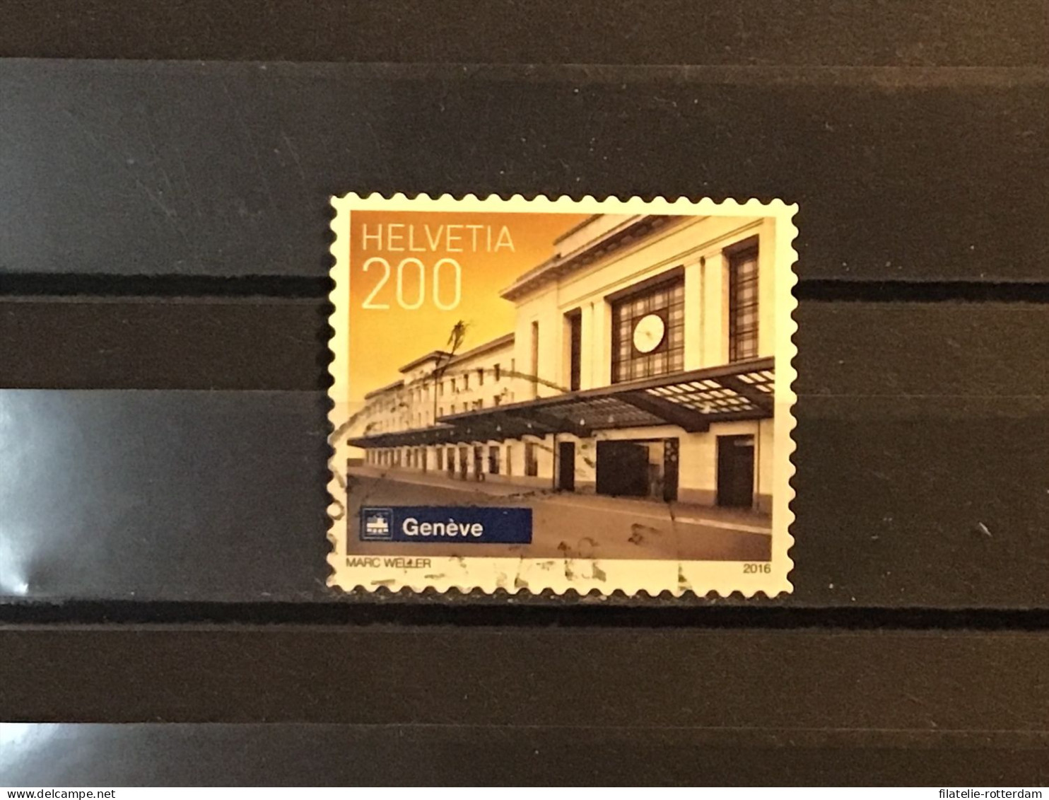 Switzerland / Zwitserland - Train Stations (200) 2016 - Used Stamps