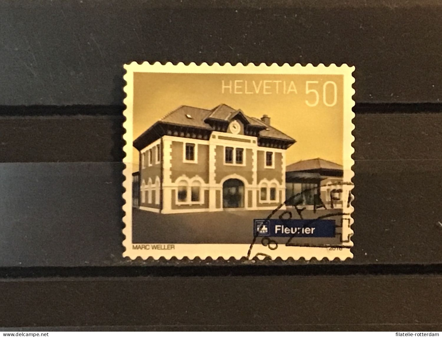 Switzerland / Zwitserland - Train Stations (50) 2018 - Used Stamps