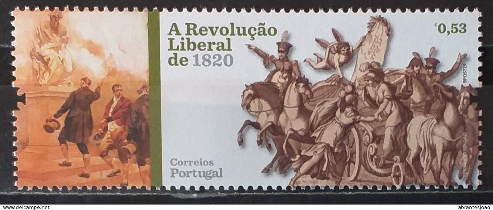 2019 - Portugal - MNH - The Liberal Revolution Of 1820 - 2 Stamps - Nuevos